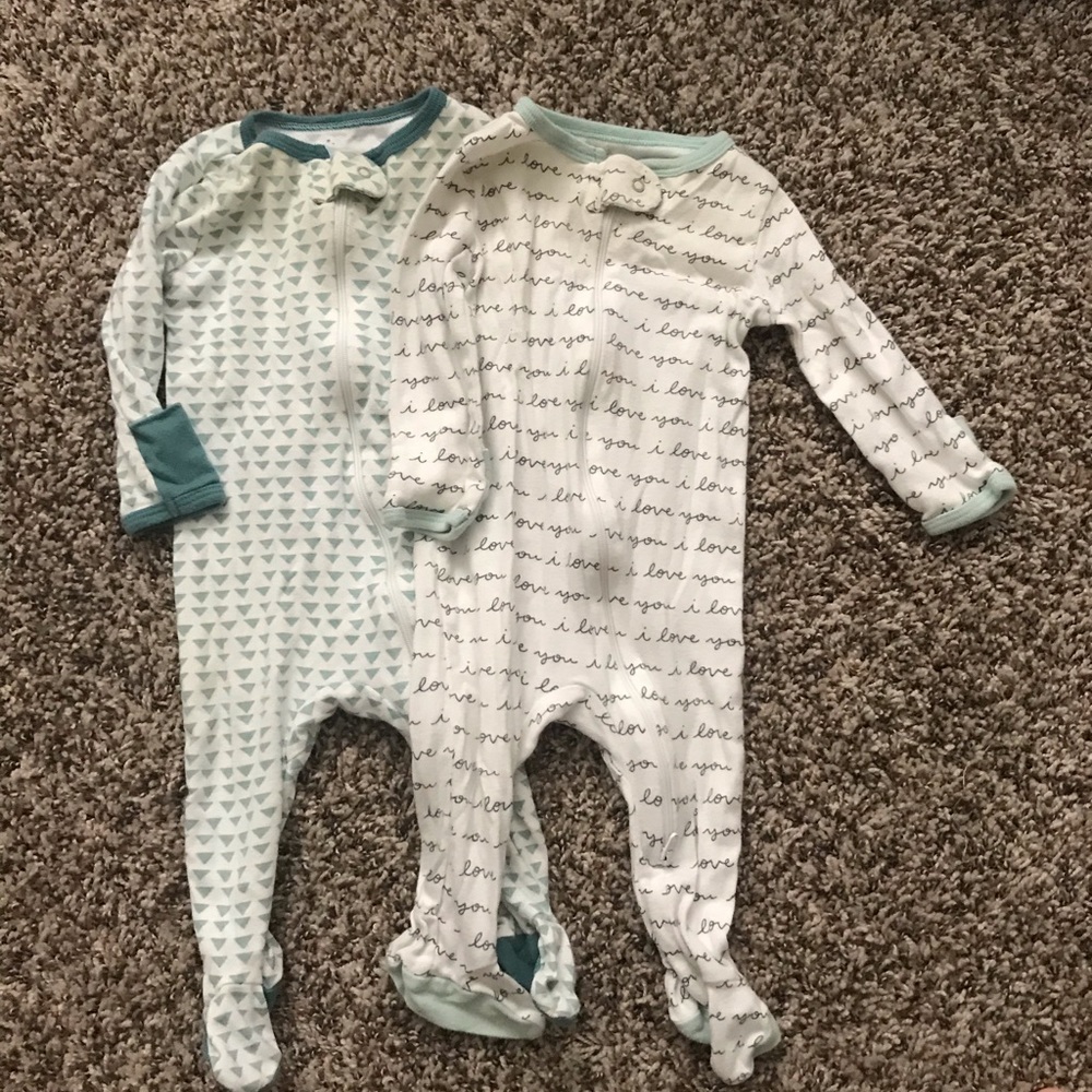 Cloud island footie pajamas